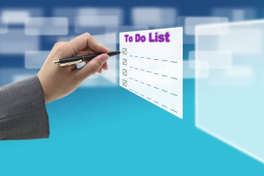 To Do List clipart