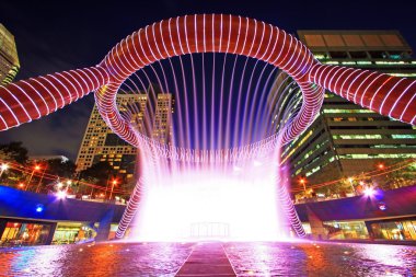 Fountain of Wealth Singapore clipart