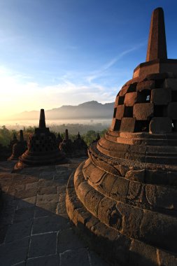 Borobudur Temple Stupa clipart