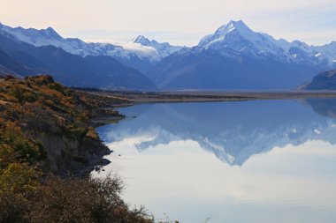 lake pukaki Cook Dağı