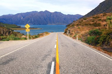 Highway New Zealand clipart