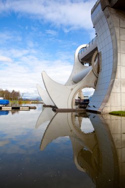 Falkirk Wheel, Scotland clipart