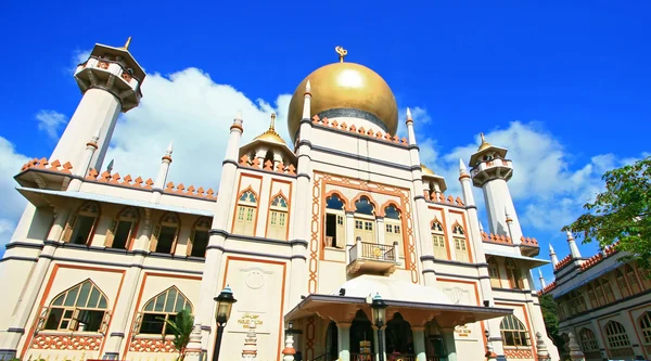 Meczet sułtana, Singapur — Zdjęcie stockowe