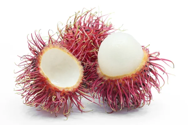 stock image Peel rambutan