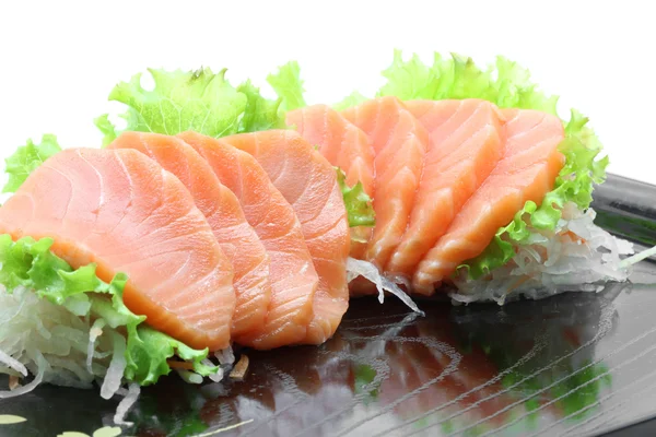 Appetizer salmon sashimi — Stock Photo, Image
