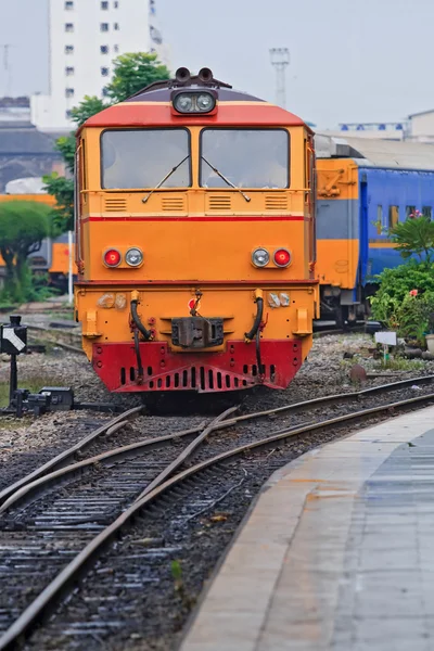 Tren de locomotoras diesel — Foto de Stock