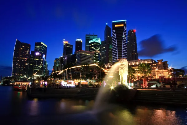 Σιγκαπούρη bay Μαρίνα — Φωτογραφία Αρχείου