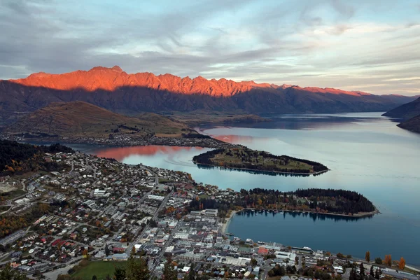 Cityscape of queenstown — Stock Photo, Image
