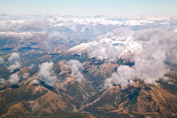 Zuidelijke Alpen Nieuw-Zeeland — Stockfoto