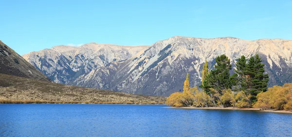 Lago Pearson Nova Zelândia — Fotografia de Stock