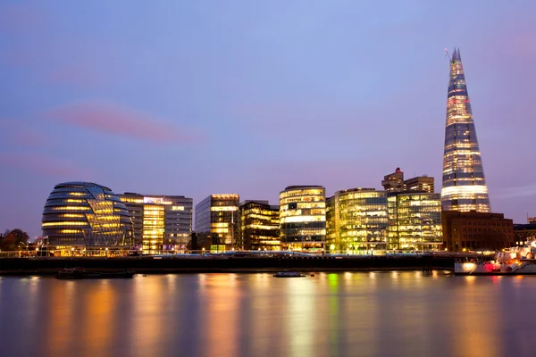 London city hall silueti — Stok fotoğraf