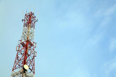 Telecommunication Radio antenna Tower clipart