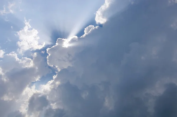 Zonlicht cloudscape — Stockfoto