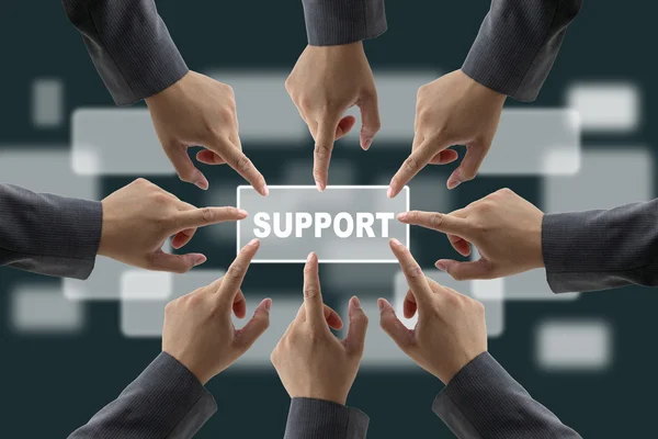 Diverse business support team — Stock Photo, Image