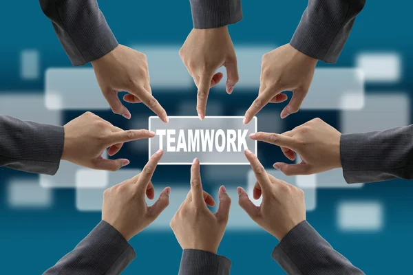 Diverse business teamwork — Stock Photo, Image