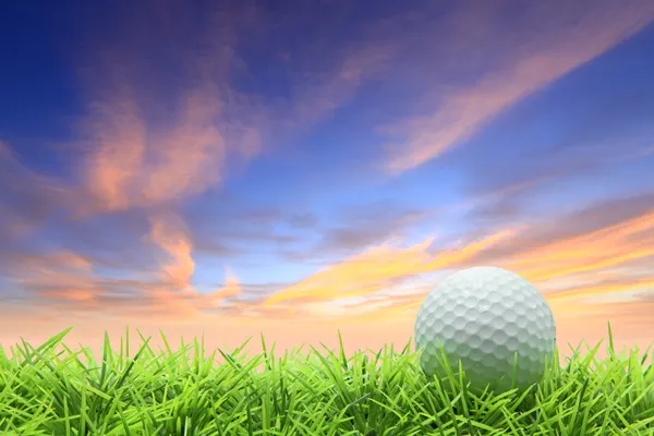 Golf on grass — Stock Photo, Image