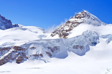 The Swiss Alps at Jungfrau region, Swizerland clipart