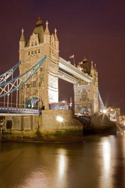 Londra tower Köprüsü kapatın