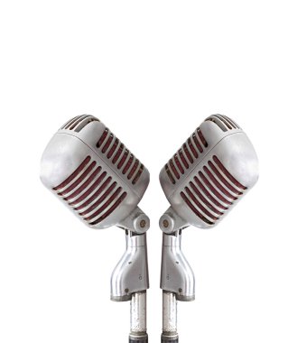 Vintage microphone clipart