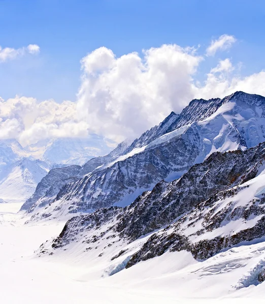 Aletsch 阿尔卑斯山冰川瑞士 — 图库照片