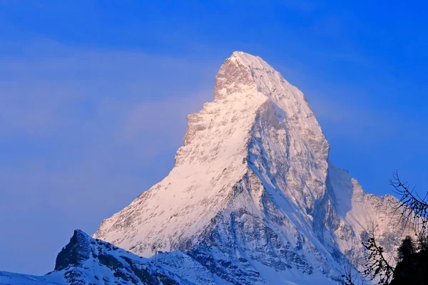 Matterhorn i dimman — Stockfoto
