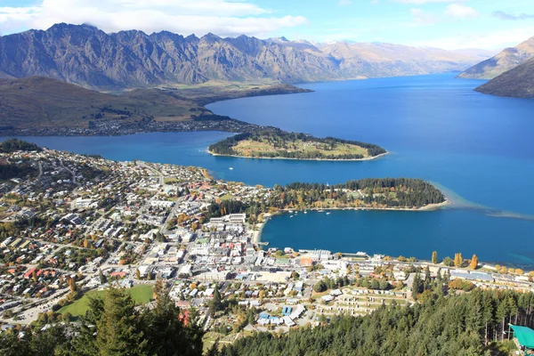 Cityscape of queenstown — Stock Photo, Image