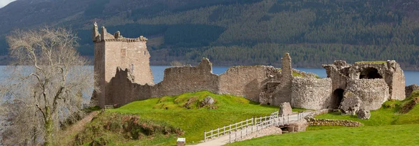 Castelo de Urquhart Panorama — Fotografia de Stock