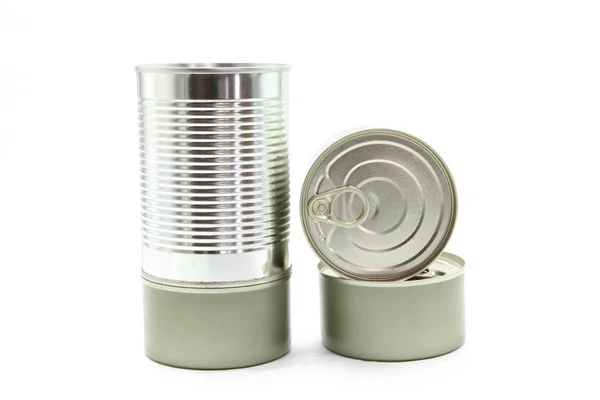 Food tin cans — Stock Photo, Image