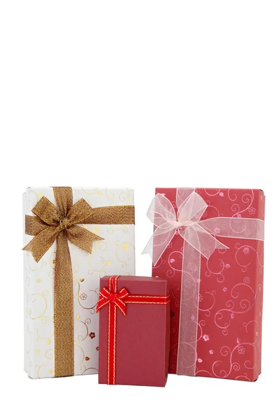Isolated of holiday gift box — Stock Photo, Image
