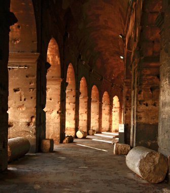 Colosseum koridor Roma Tayland