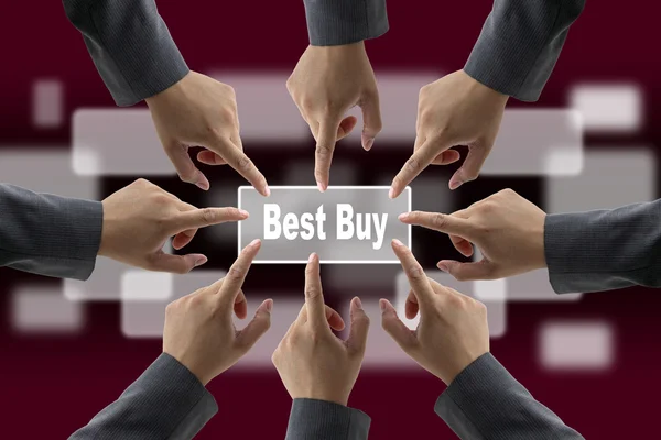 Best Buy Shopping — Stock Photo, Image