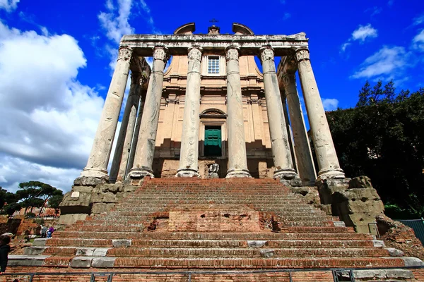Rzymskie forum Rzym Włochy — Zdjęcie stockowe
