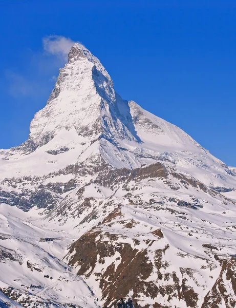 마 테 호른 피크 높은 산 스위스 — 스톡 사진