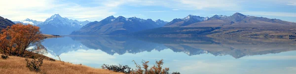 Mountain Cook Panorama Nuova Zelanda — Foto Stock
