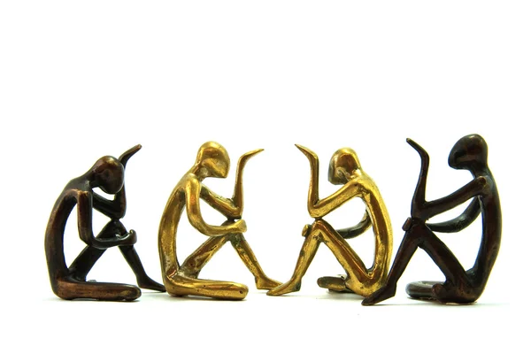 Ware de bronze humano — Fotografia de Stock