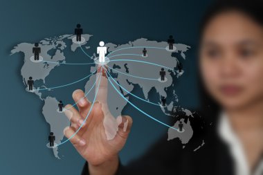 Dünya sosyal ağ kavramı