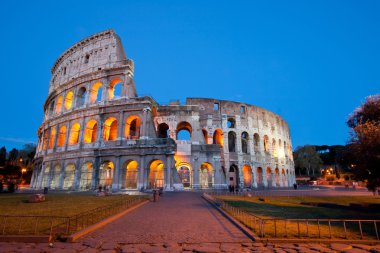 Colosseum Rome clipart