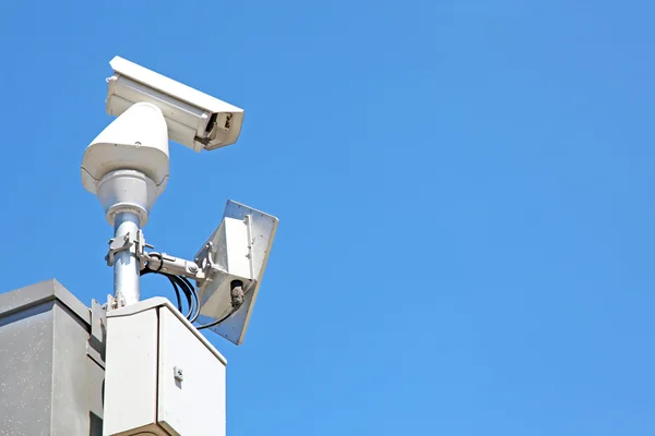 Câmera de segurança CCTV — Fotografia de Stock