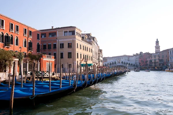 Гондоли Венеція, Італія — стокове фото
