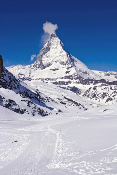 Cima del Cervino Alp Svizzera — Foto Stock