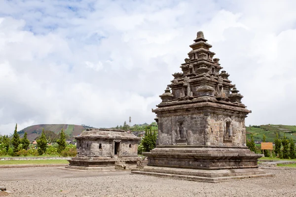 Dieng tempel arjuna komplexa Indonesien — Stockfoto