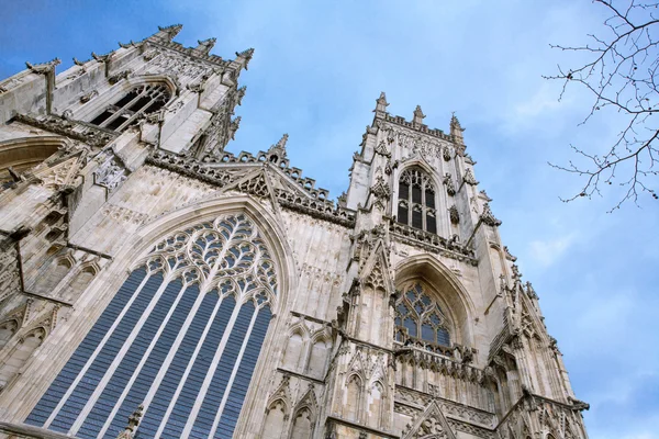 York собор Англії — стокове фото