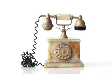 Vintage telephone clipart