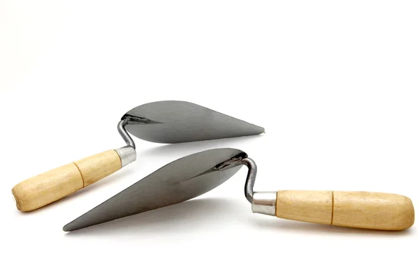 Set of construction lute trowels — Stock Photo, Image