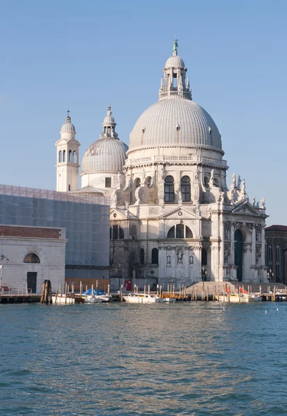 Церква на Гранд-канал Венеція, Італія — стокове фото