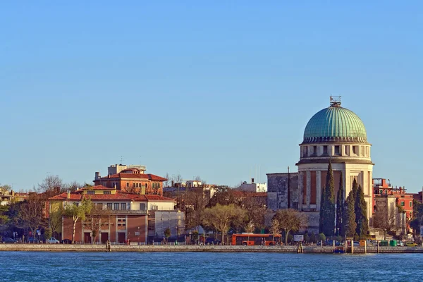 Kerk van grand canel in Venetië, Italië — Stockfoto