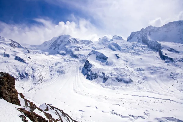 Den schweiziska alp i Schweiz — Stockfoto