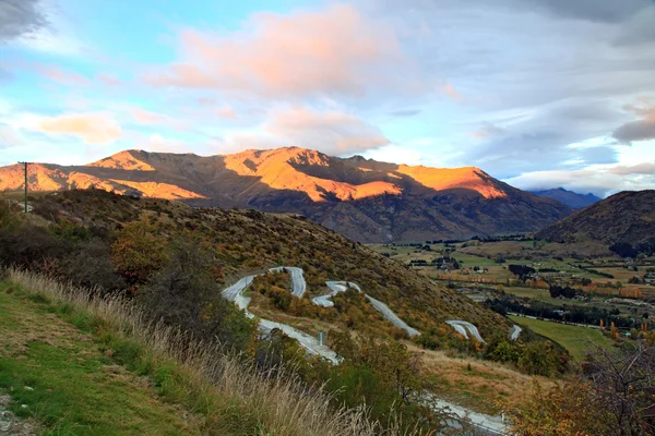 Yol Otoban Yeni Zelanda — Stok fotoğraf