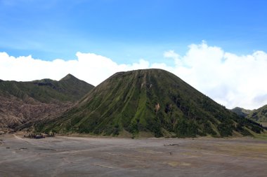 Bromo Volcano National Park Indonesia clipart