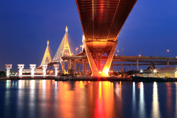 Bangkok průmyslové most — Stock fotografie